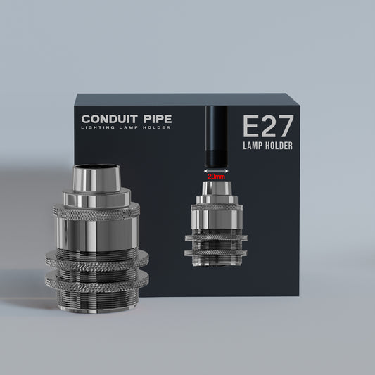 20mm E27-schroefdraadhouder voor leidingverlichting ~5540 