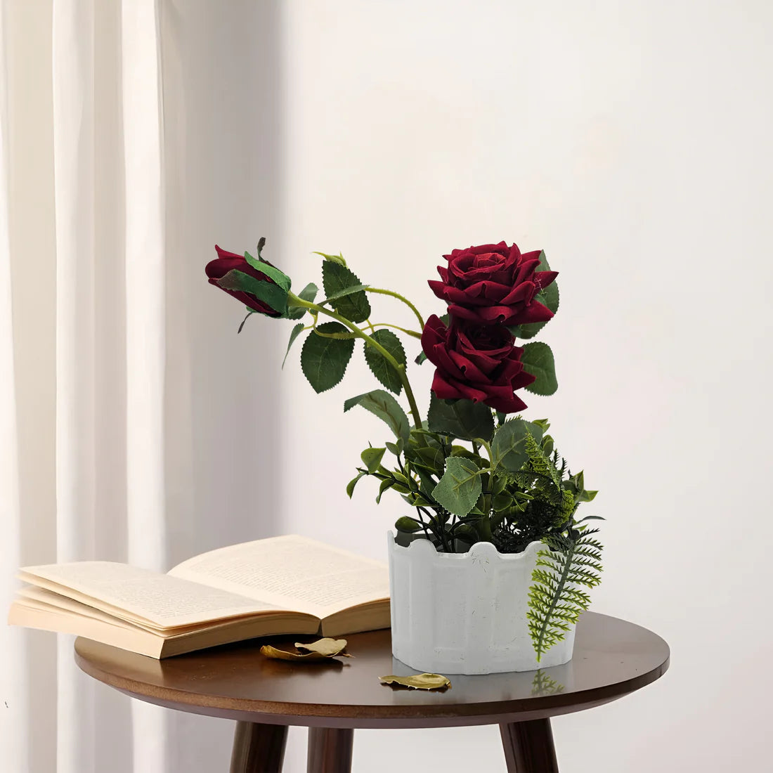 Artificial Rose flowers for table