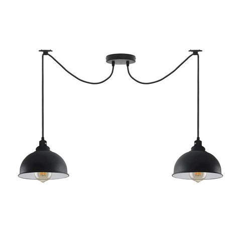 Hangende plafondlampen voor woonkamer, 2 koppen, hangende lampen~5056