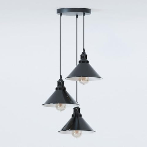 Industrial Pendant Light with E27 Holder Fitting ~6456
