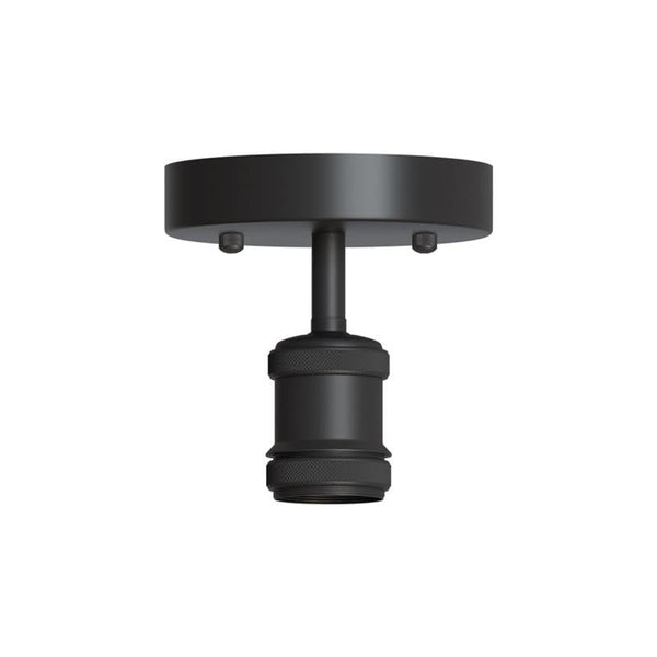 Ceiling Flush Mount Light E27 ~6148 – Black