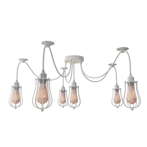 edison lights 8 light spider