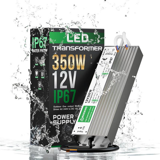 IP67 waterdichte DC 12V 350W LED-driver LED-voedingstransformator ~ 4461