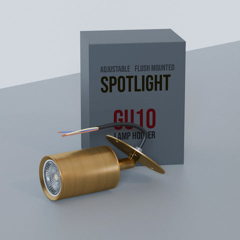 Verstelbare plafondspot met cilinder voor leidingverlichting -5633