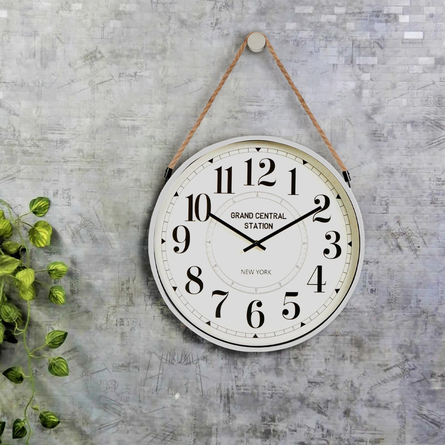 Hanging Rope Wall Clock