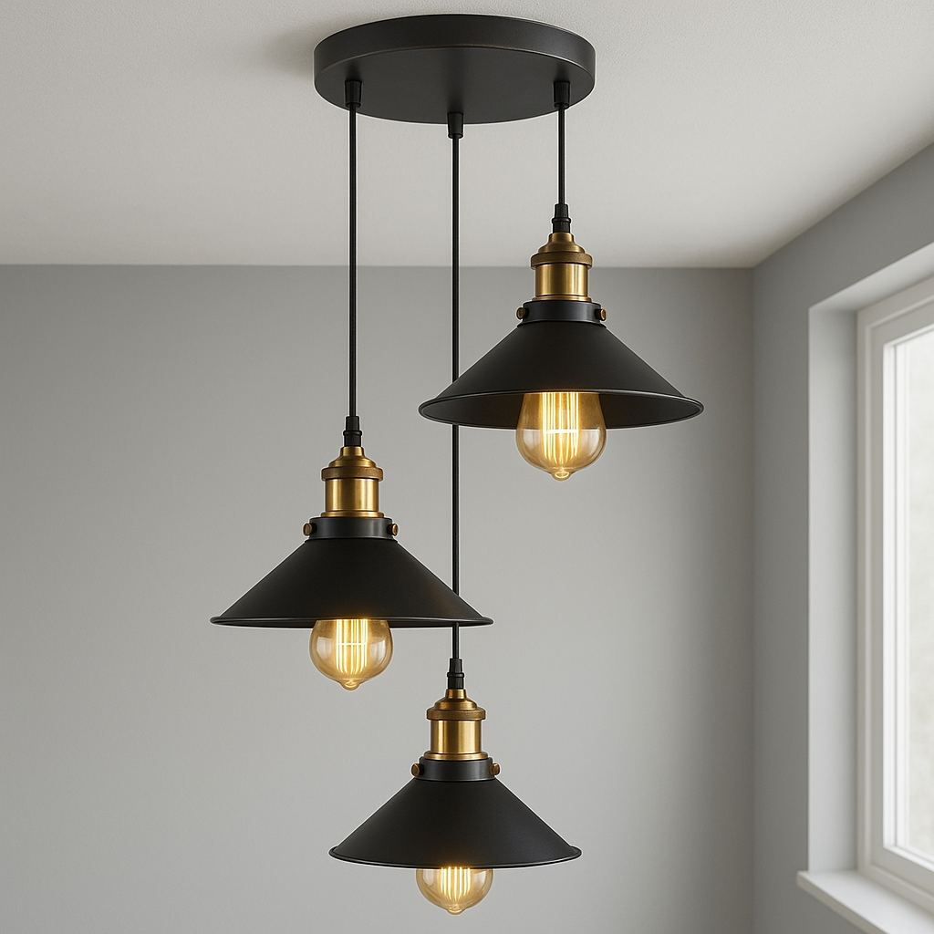 3 Head Hanging Light Application Image