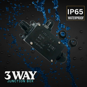 3-weg IP65 waterdichte aansluitdoos, ondergrondse kabellijnbeschermingsconnector 3-weg~2042
