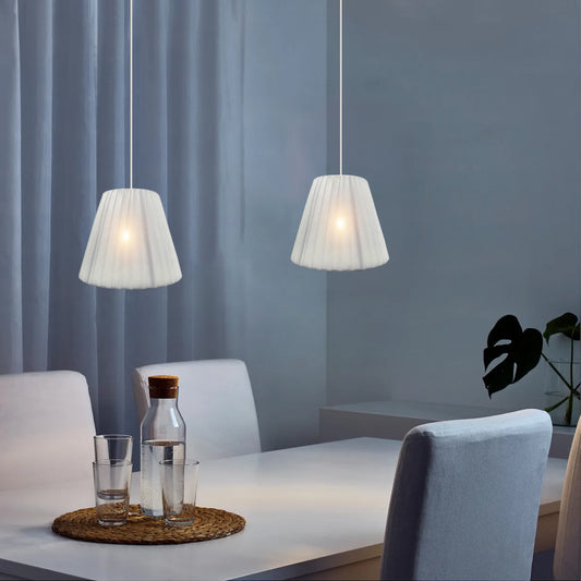 Moderne stoffen Coolie lampenkap~5097