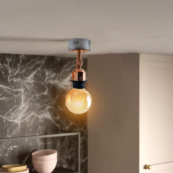 lamp vintage rustic wire