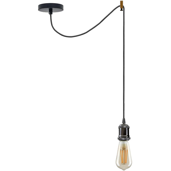 Pendant Light Fitting 195cm Adjustable ~6464 – Yes
