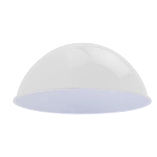 Koepelvormige plafondlamp met 40 cm brede lampenkap, hanglamparmatuur ~4975