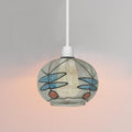 Tiffany-stijl plafondlamp, hangende mediterrane stijl, decoratieve lampenkap ~4541