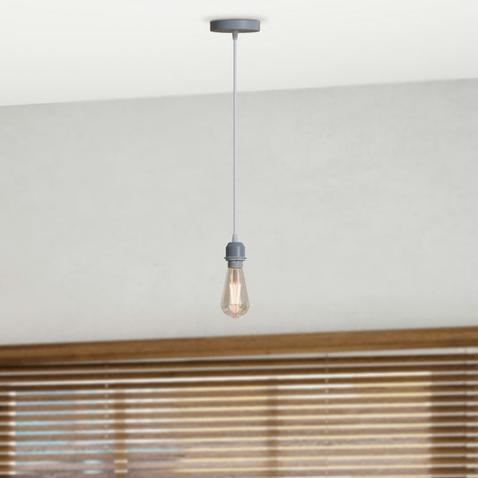 Vintage E27 hanglamphouderset, verstelbare plafondlamp ~4221