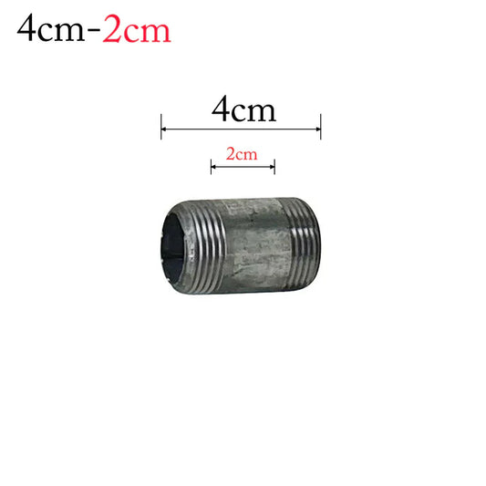 16 mm diameter ronde naadloze stalen zwarte buis met binnendraad - 5616