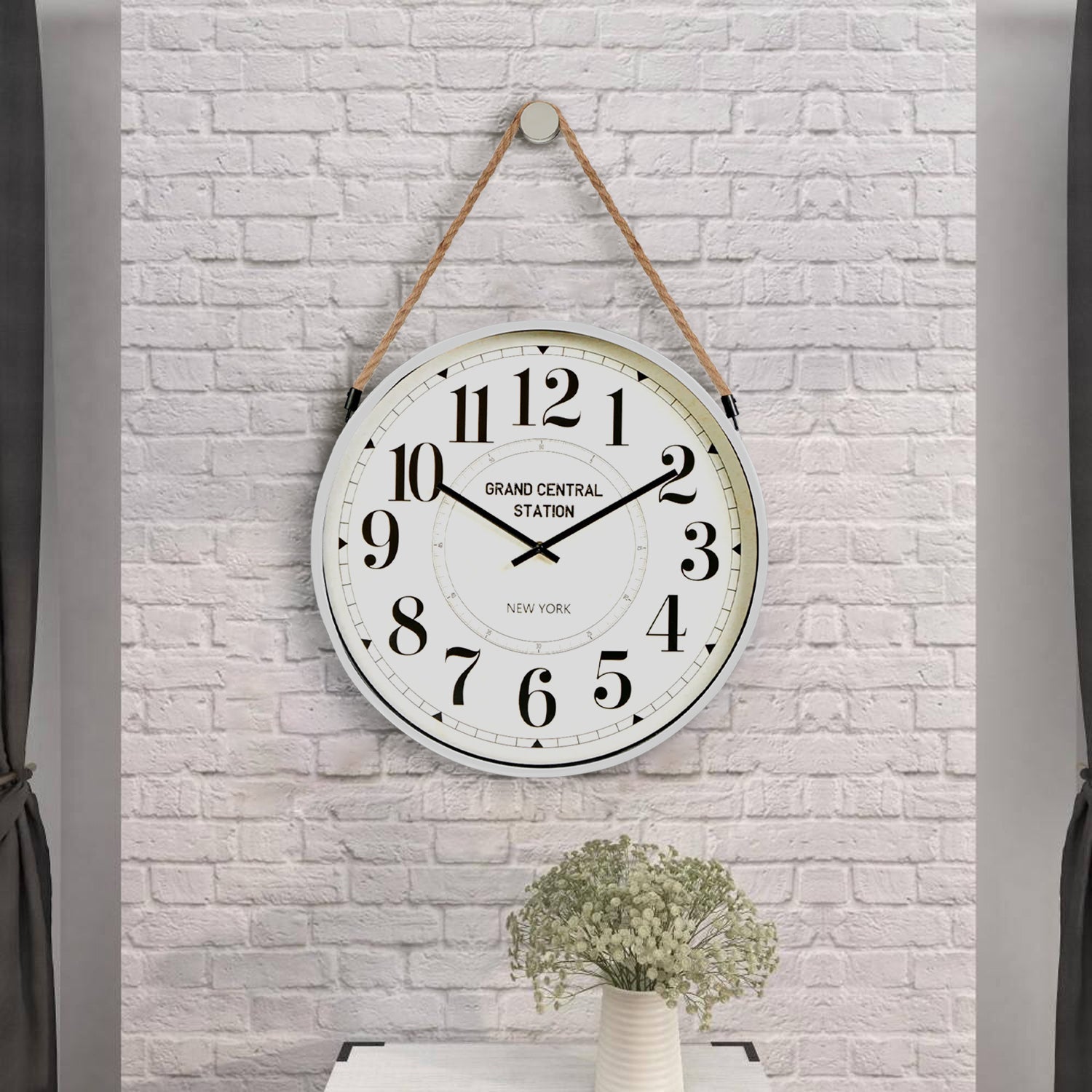 Hanging Rope Wall Clock