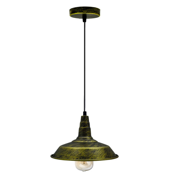 Vintage retro plafond hanglamp ~5959 – Schaal / Ja