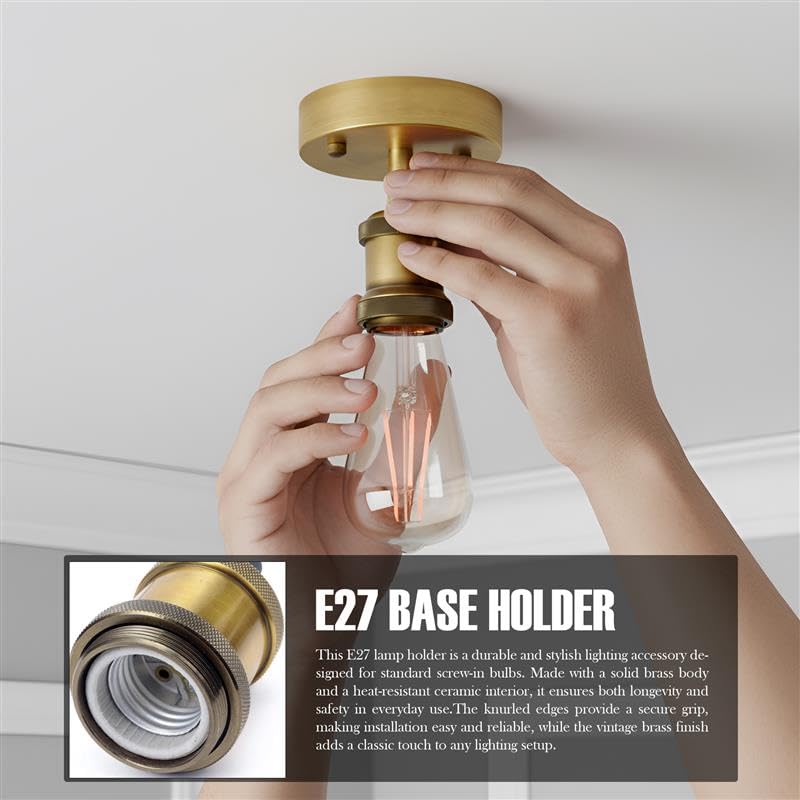 bedroom bar holder e27 living