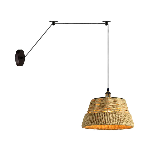 Bamboo Hemp Ceiling Pendant Light Fixture~6440 – Style 6