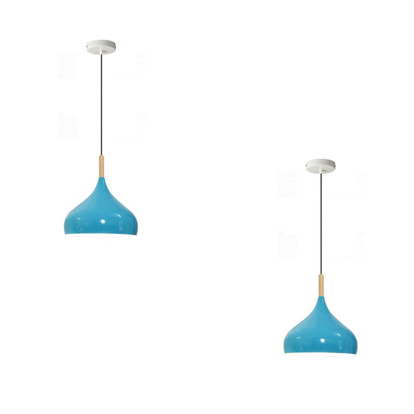2 set Pendant Light ~6533 – Light Blue 2 Pack