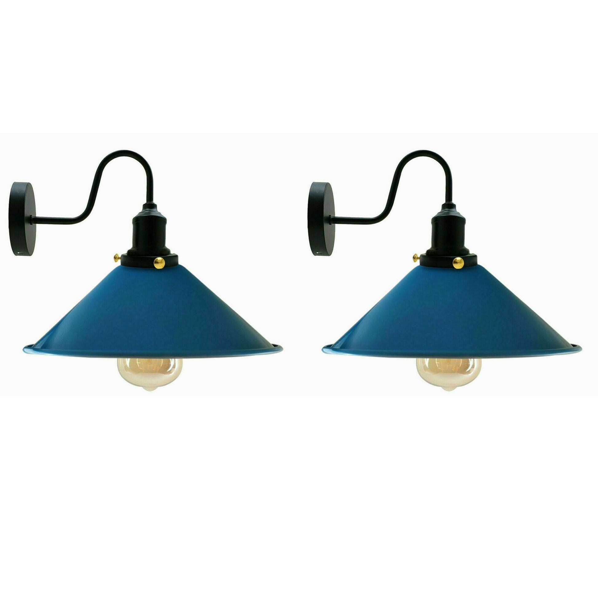 wall light fitting neck uk