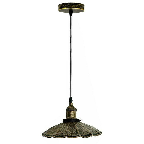 Vintage retro plafond hanglamp ~5959 – Paraplu / Nee