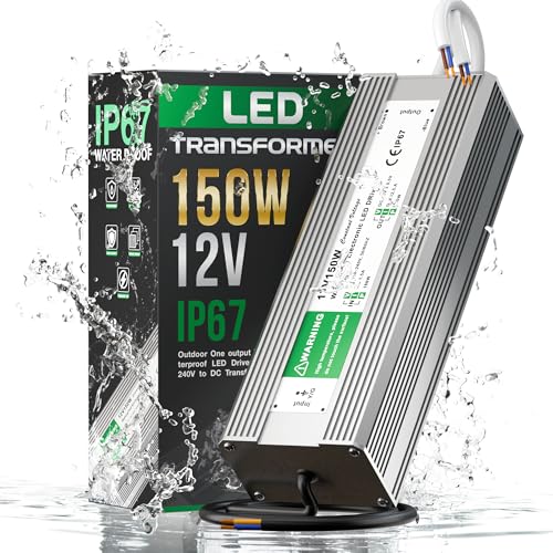 IP67 waterdichte DC 12V 150W LED-driver LED-voedingstransformator ~3346