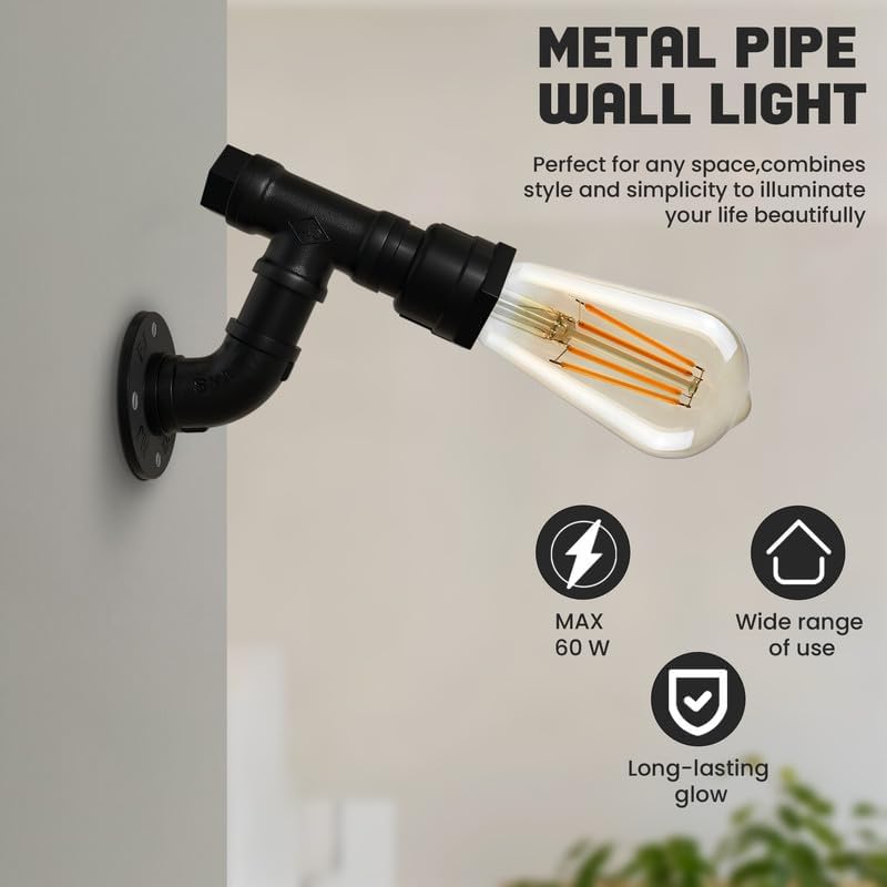 lamp steampunk pipe industrial