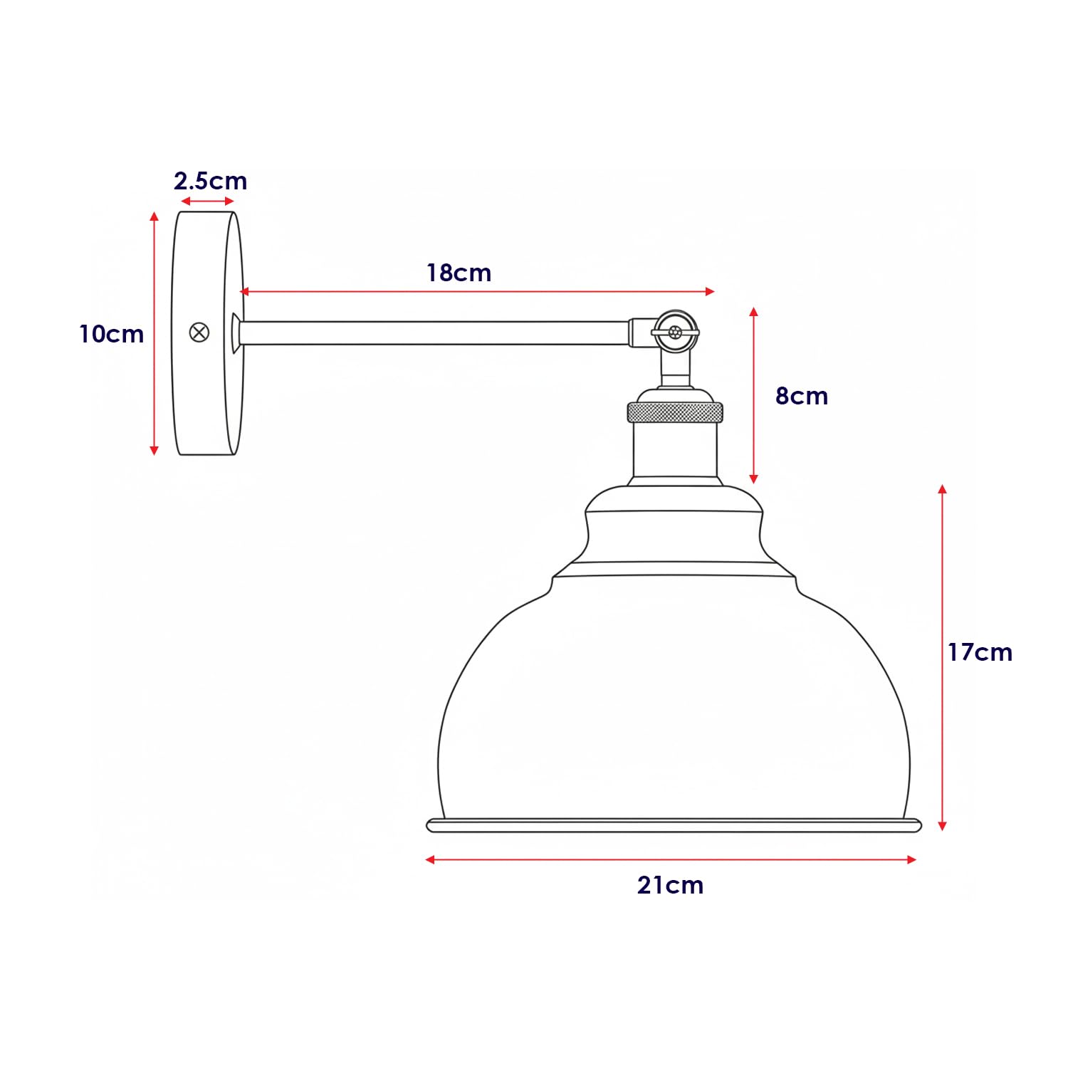 lights sconce 1pcs lamp e27