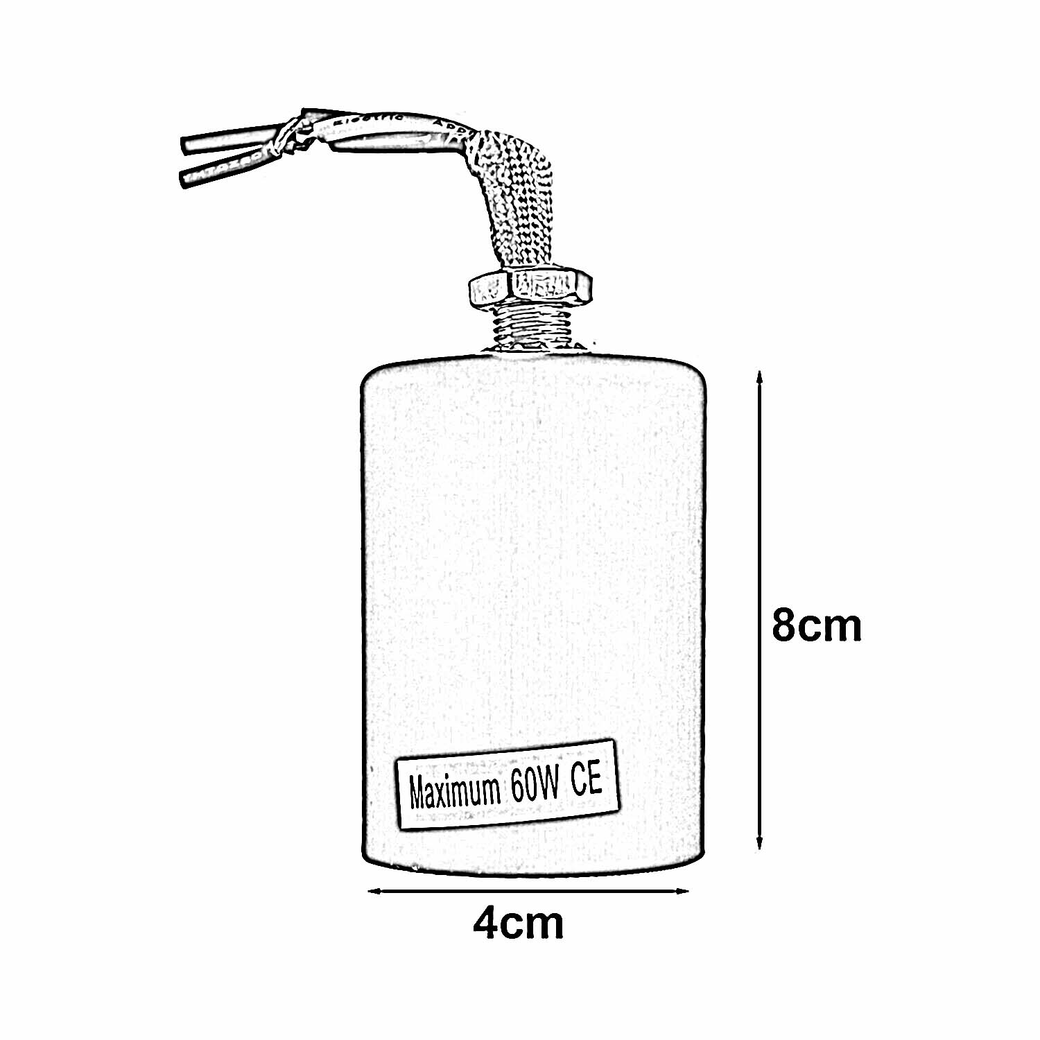 Screw Bulb Lamp Holder E27 Metal Lamp Holder