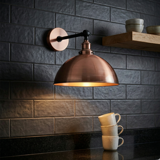 Vintage stijl verstelbare koperkleurige wandlampen wandlamp fitting kit~2473