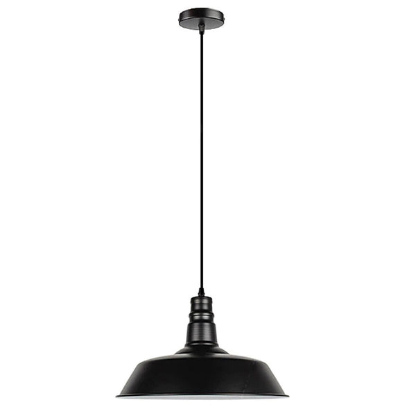 Vintage industriële metalen plafondlampkap, moderne hangende retrolampen~5838 – Nee