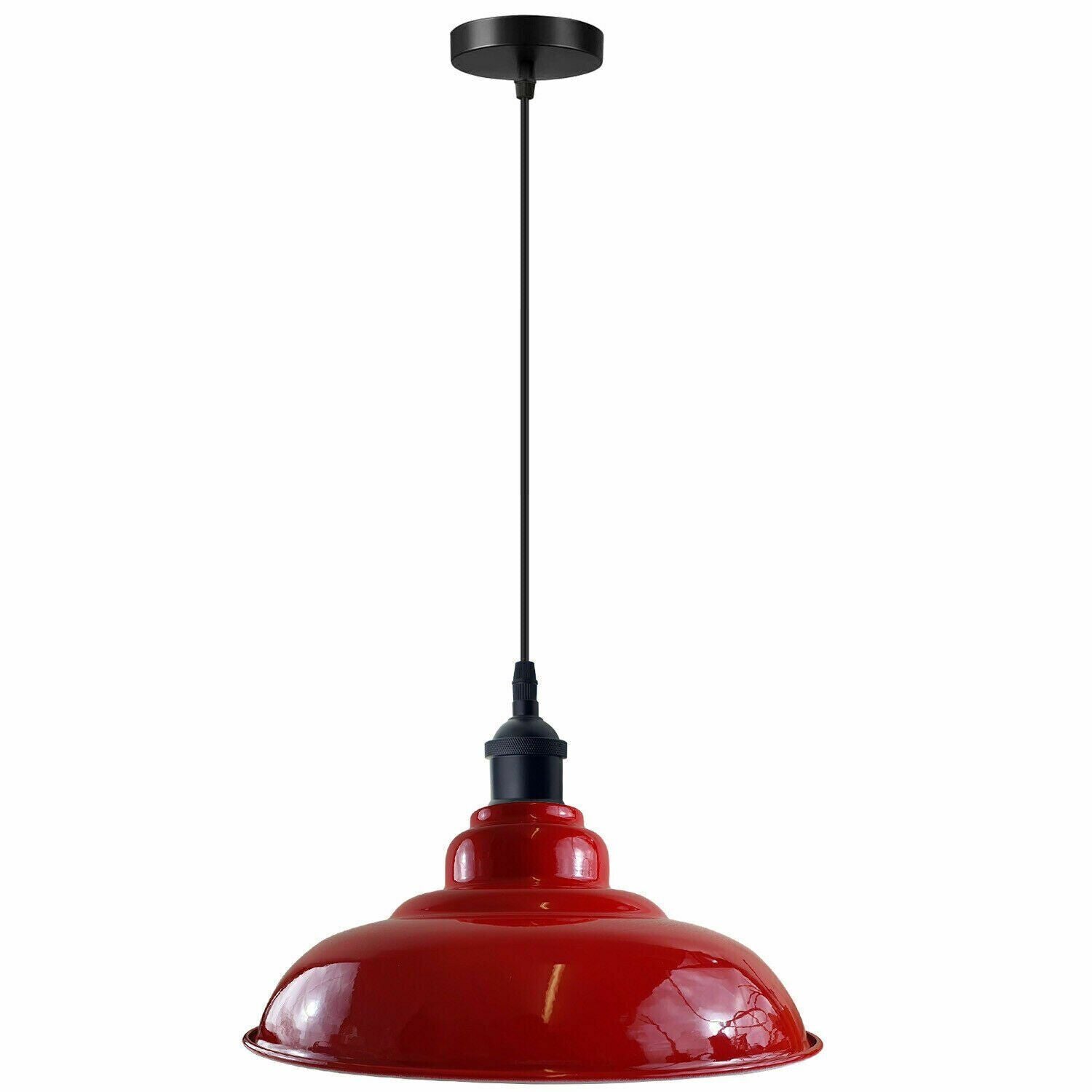 vintage industrial metal pendant lights