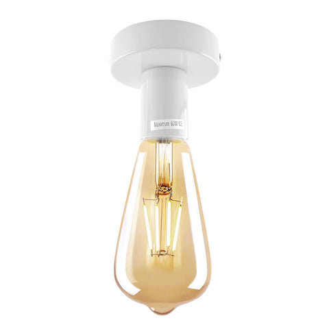 Vintage plafondlamp E27 lamphouder lampfitting ~6029