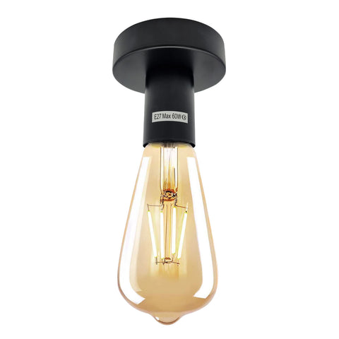 Vintage plafondlamp E27 lamphouder lampfitting ~6029