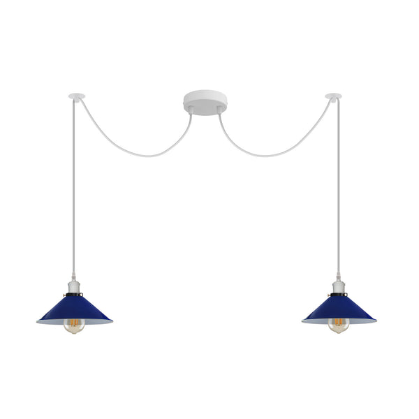 Modern Spider Light Chandelier Multi Pendant Light Ceiling Lamp Loft Fixture E27 ~6141 – 2way / No