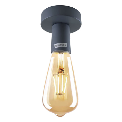 Vintage plafondlamp E27 lamphouder lampfitting ~6029