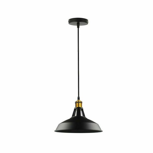 Metalen plafond hanglamp LED moderne lampenkap hanglamp ~5870
