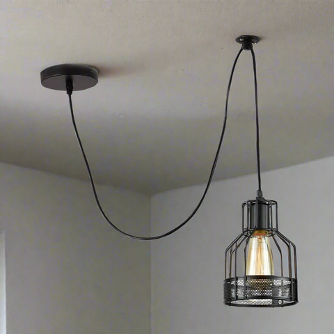 Industrial Spider Pendant Light | Multiple Ceiling Light Fixture ~6139