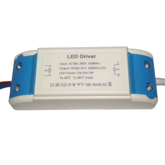 LED-driver DC 18-24W 50-91V constante stroom laagspanning LED-transformator ~ 3319
