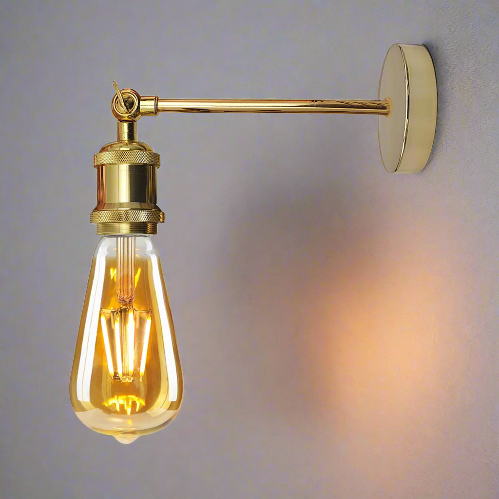 Retro Metal Wall Sconce 