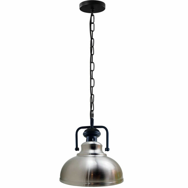 E27 Metal Chain Hanging Light ~6256 – Santin Nickel / Yes
