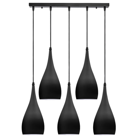 Vintage 5 Way Ceiling Pendant Light Industrial Hanging Suspended Lamp ~6107