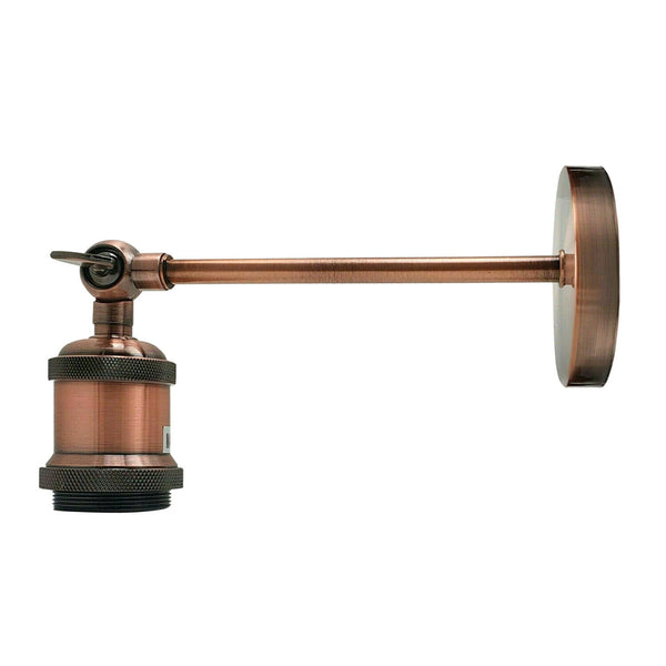 Retro metalen wandlamp | Moderne industriële wandlamparmaturen~5770 – Koper / Nee
