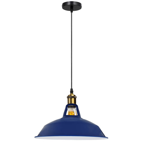 Metalen plafond hanglamp LED moderne lampenkap hanglamp ~5870