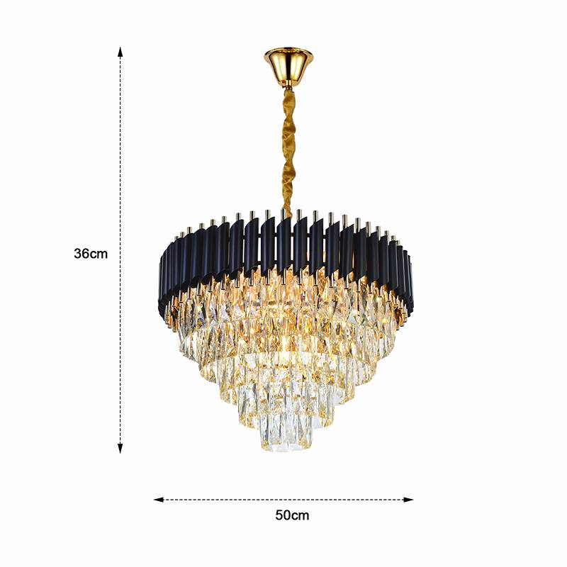 Black And Gold Chandelier