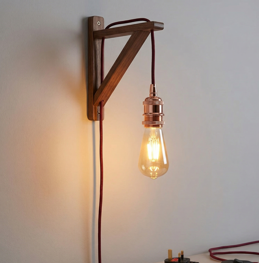 2m, 4m, 4,5m stoffen flexkabel plug-in hanglampkit~2177