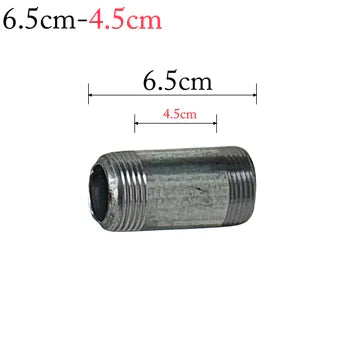 16 mm diameter ronde naadloze stalen zwarte buis met binnendraad - 5616