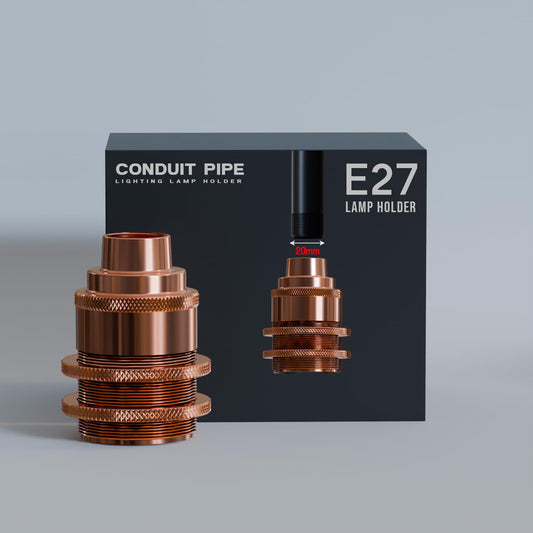 20mm E27-schroefdraadhouder voor leidingverlichting ~5540 