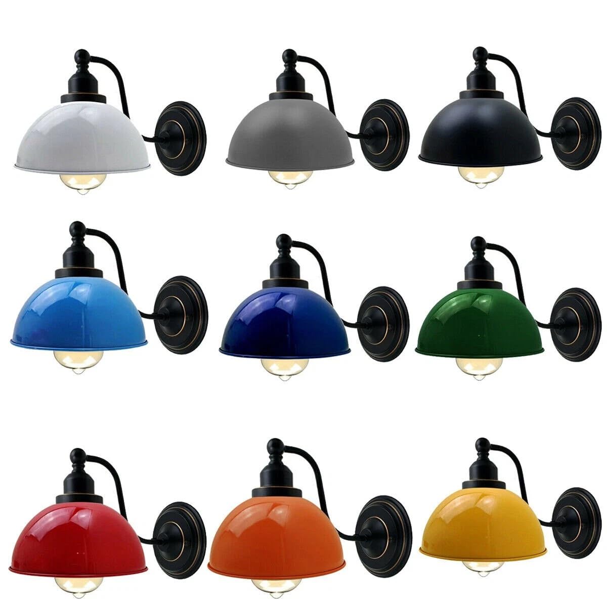 retro lamp modern wall industr