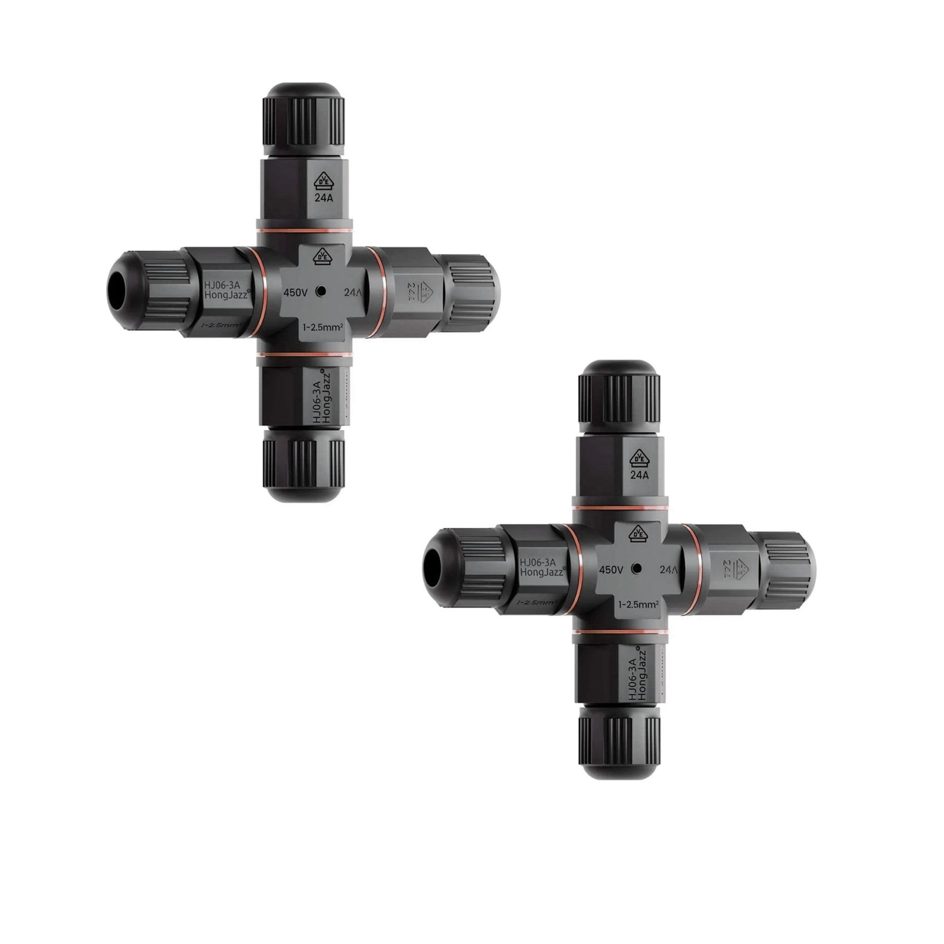 waterproof 3-pin screw electri